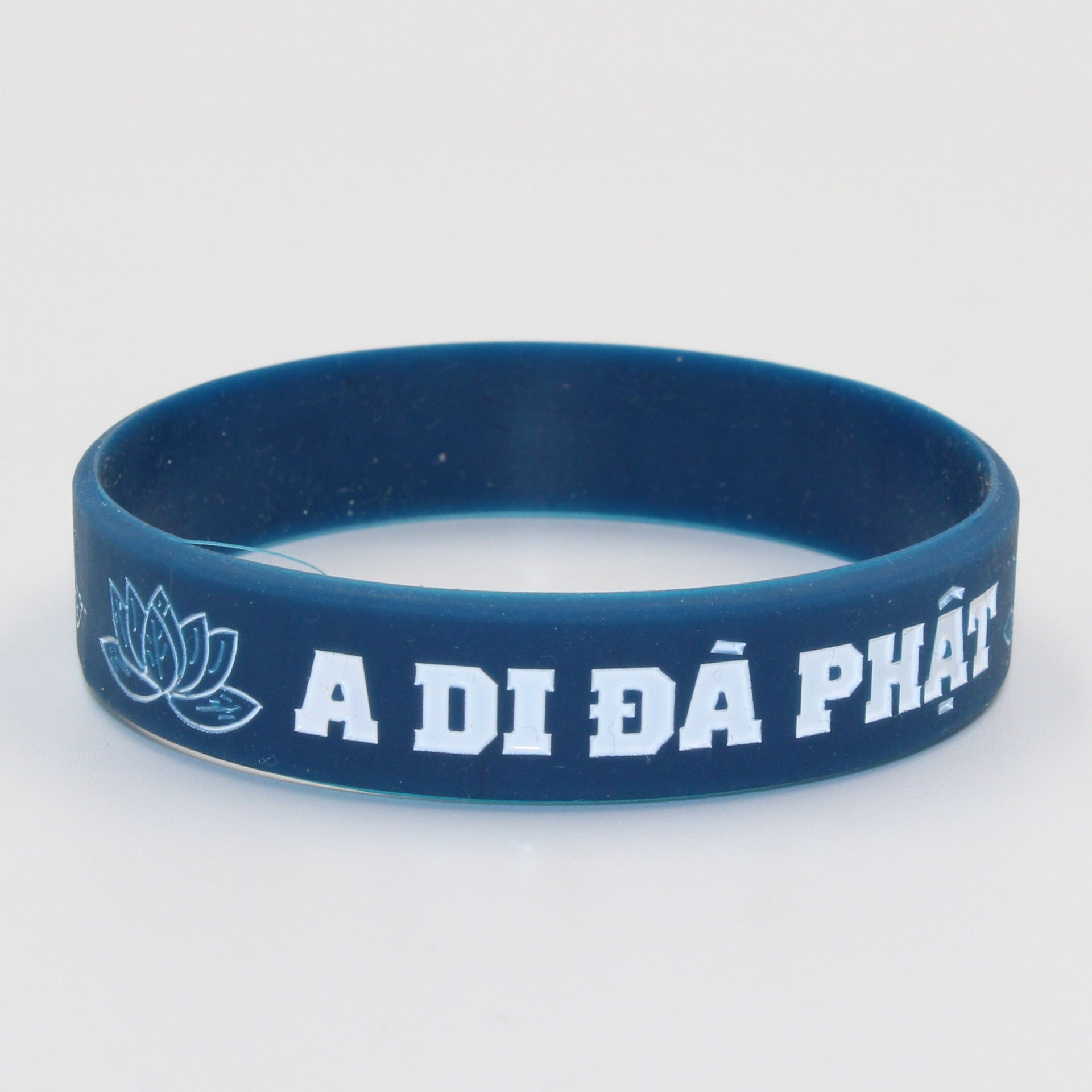 Brazalete de loto de silicona de tamaño mediano y pequeño